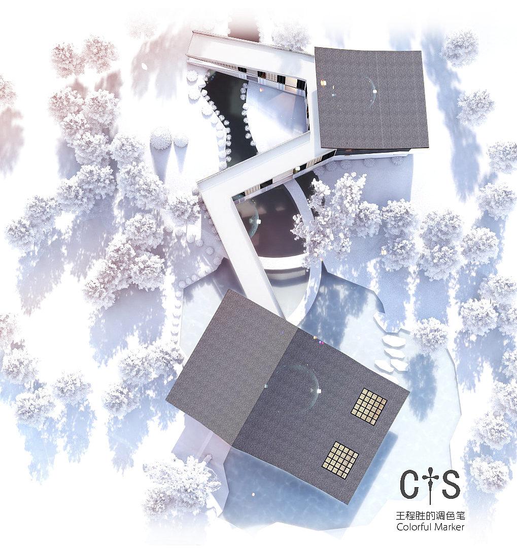 游客中心设计（图ZMTY0ODQ4MDk2） - 建筑设计 - 站酷设计师王大大的调色笔原创素材 - 站酷ZCOOL