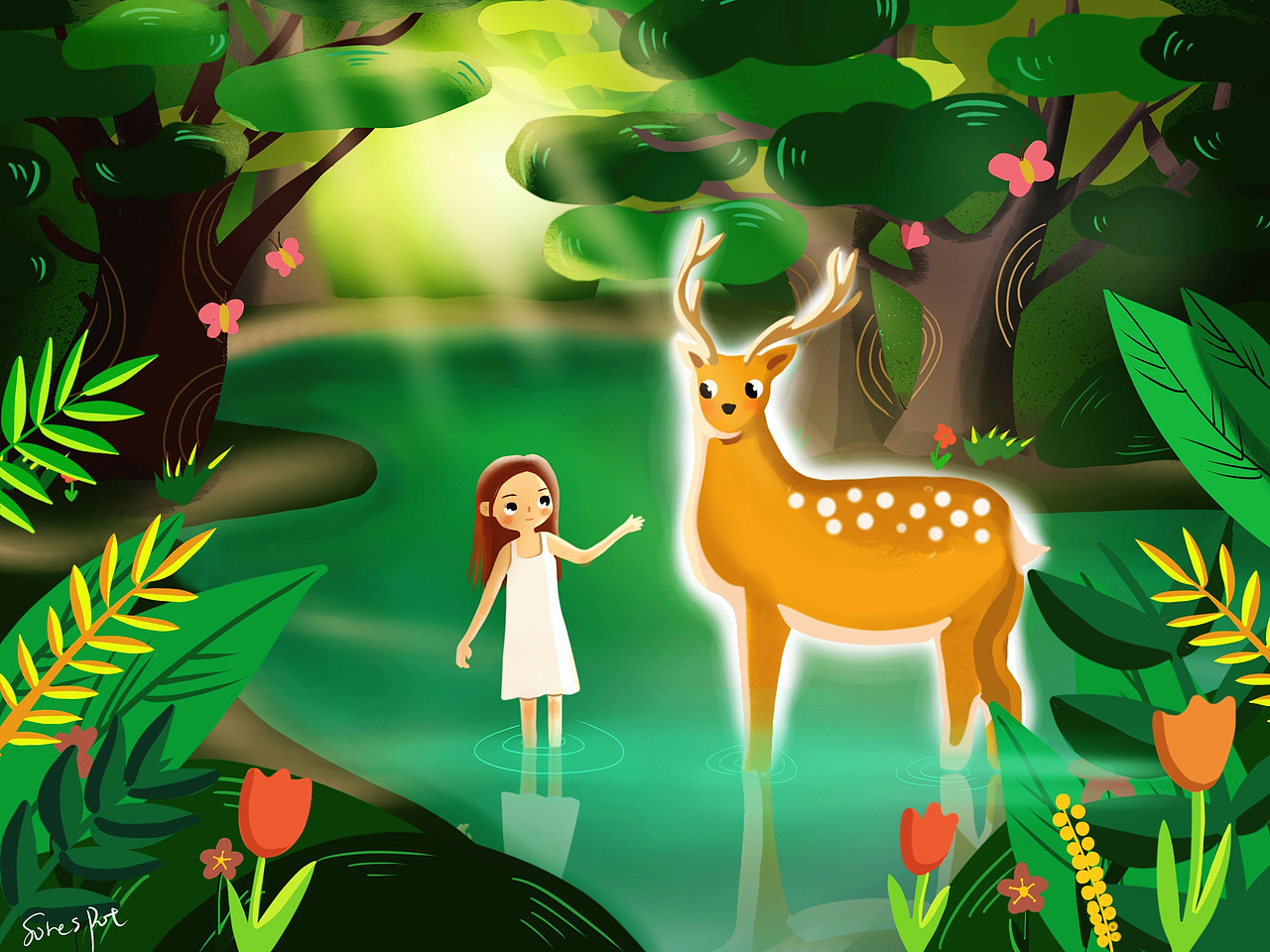近期原创插画练习（图ZMTg5NTg5ODMy） - 创作习作 - 站酷设计师Sorespot原创素材 - 站酷ZCOOL