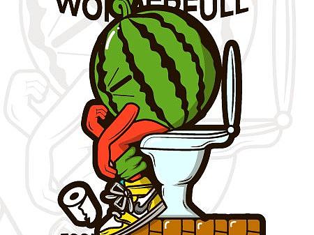 艺术家-西瓜系列潮流插画商业插画