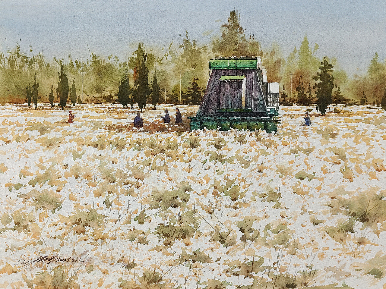 2021年水彩作品合集-OYHQ欧阳海强（图ZMjgzOTE1OTA4） - 绘画 - 站酷设计师OYHQ欧阳海强原创素材 - 站酷ZCOOL