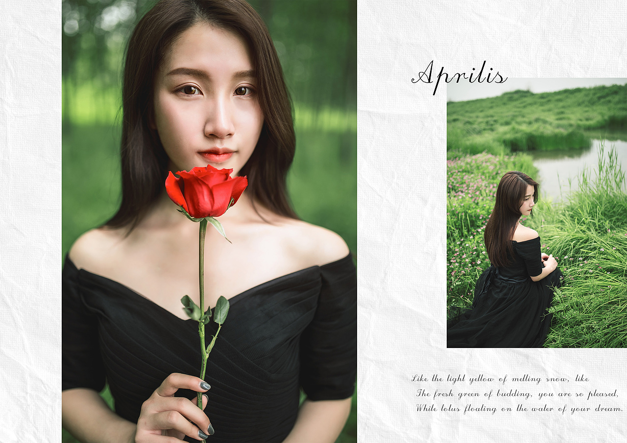 四月（图ZNDY3ODg1MjQ=） - 人像摄影 - 站酷设计师西瓜不要太郎原创素材 - 站酷ZCOOL