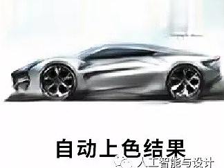 【预告】汽车线稿的人工智能自动上色展示