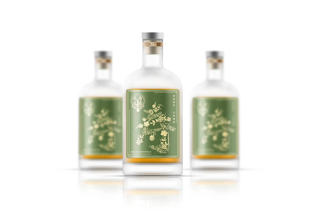 三本山茶油包装设计案例