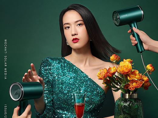 直白 吹风机 