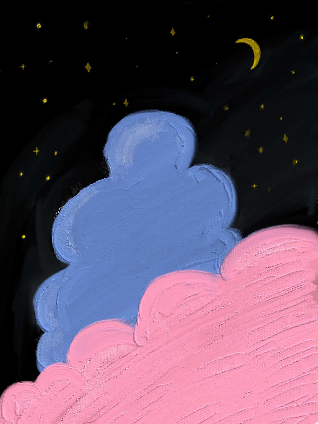 奇思妙想的夜空