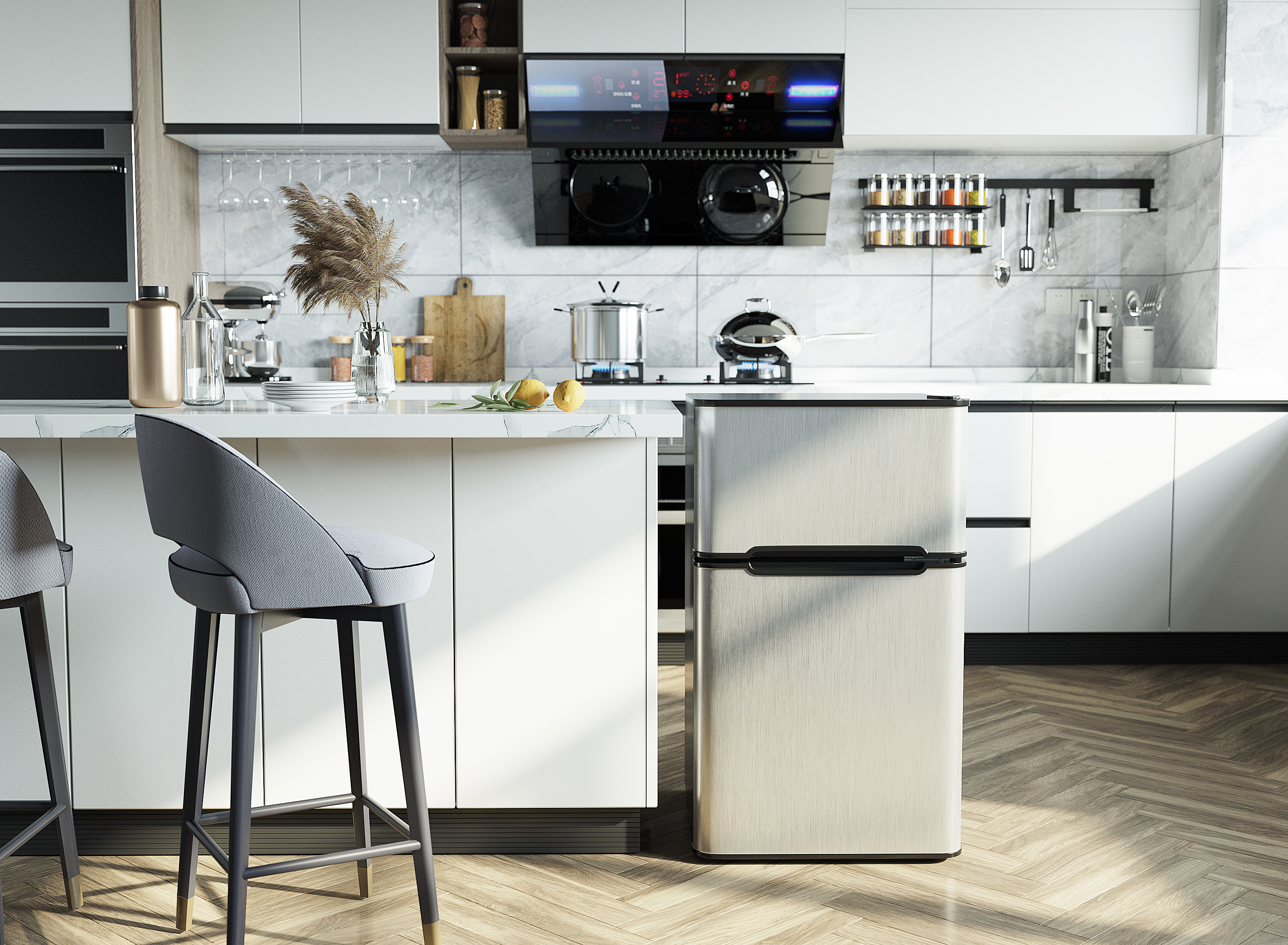 冰箱|三维|场景|黑米3d设计师 - 原创作品 - 站酷 (zcool)