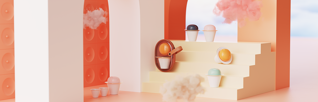 泡泡 I 甜筒茶具