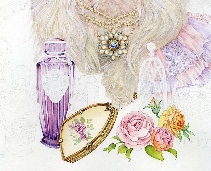 狗中贵族马尔济斯（图ZMzI1ODEyMDI4） - 创作习作 - 站酷设计师爱做梦的猫原创素材 - 站酷ZCOOL