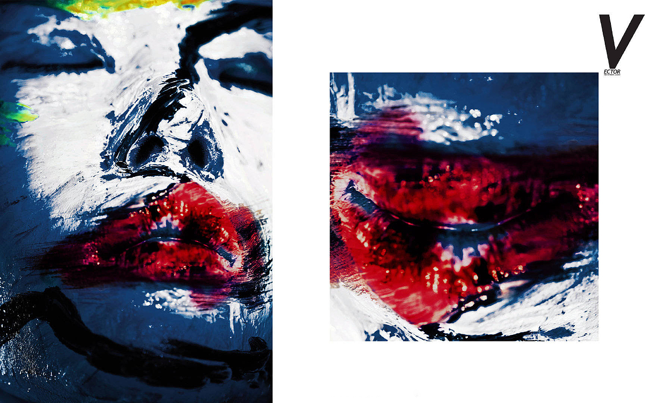 摄影杂志妆面创作 《白日梦蓝》（图ZMjEzOTczODE2） - 修图/后期 - 站酷设计师摄影后期姜楚原创素材 - 站酷ZCOOL