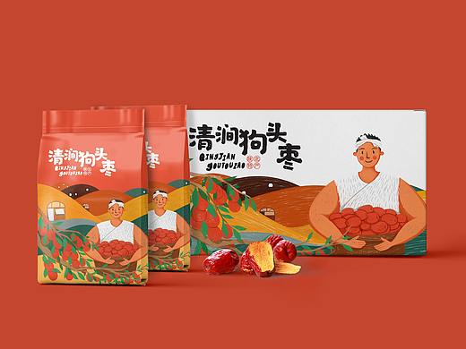 【包装设计】淸涧红枣 / 2020