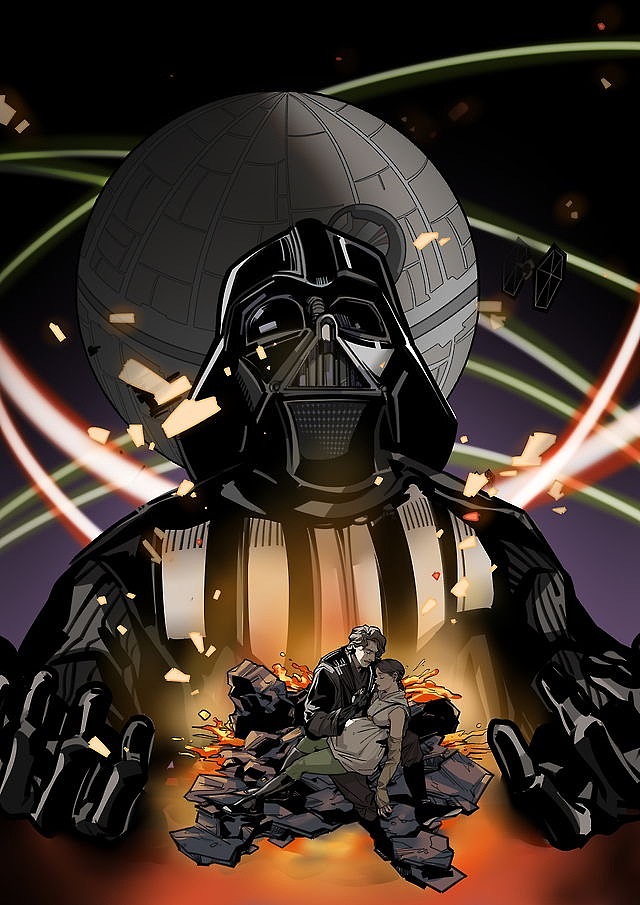 插画习作 星球大战