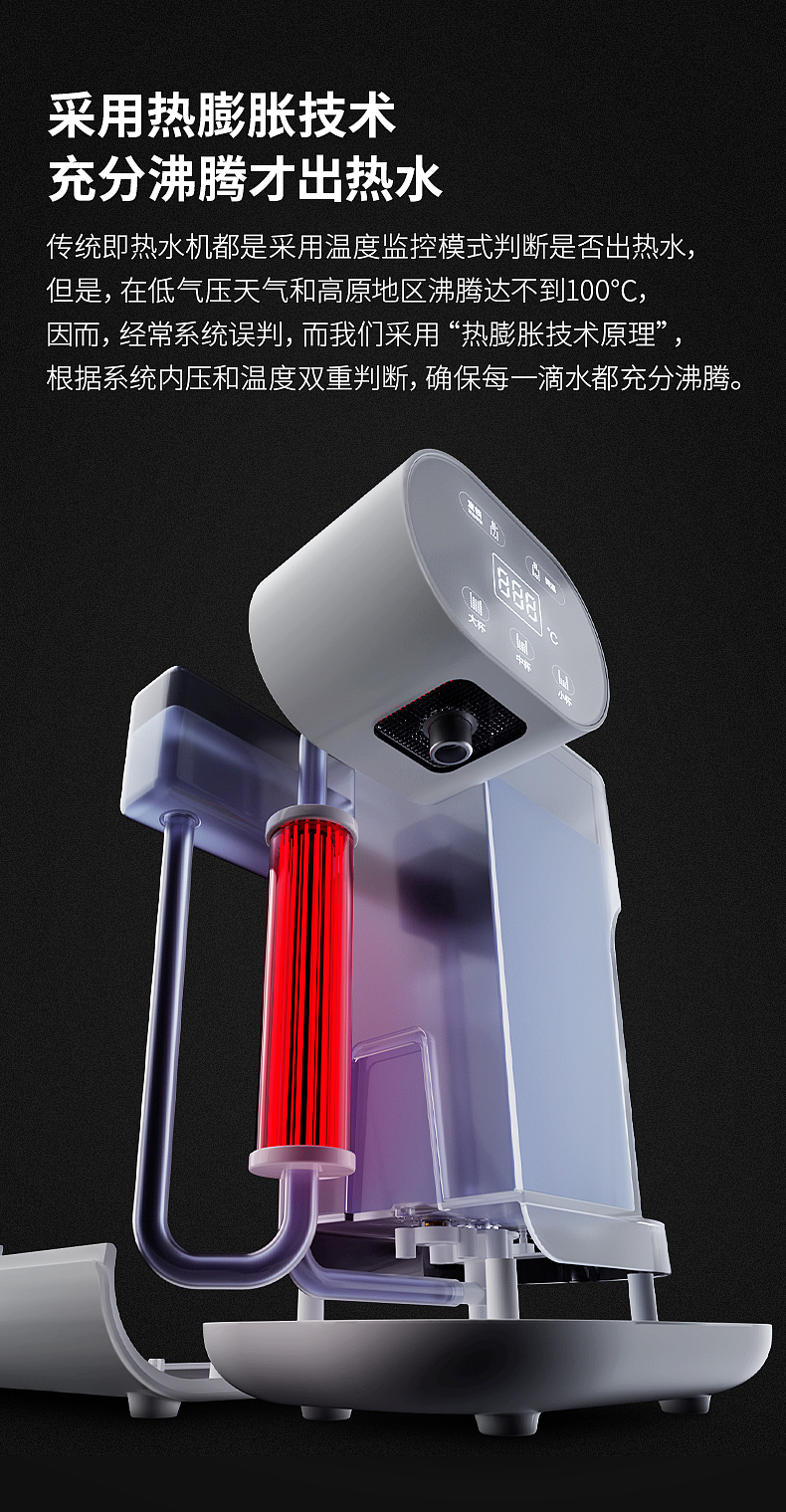 韩国现代 HYUNDAI【QC-KS3018 即热饮水机 详情页】（图ZMTc5ODU2Njcy） - 电商 - 站酷设计师白雨辰原创素材 - 站酷ZCOOL