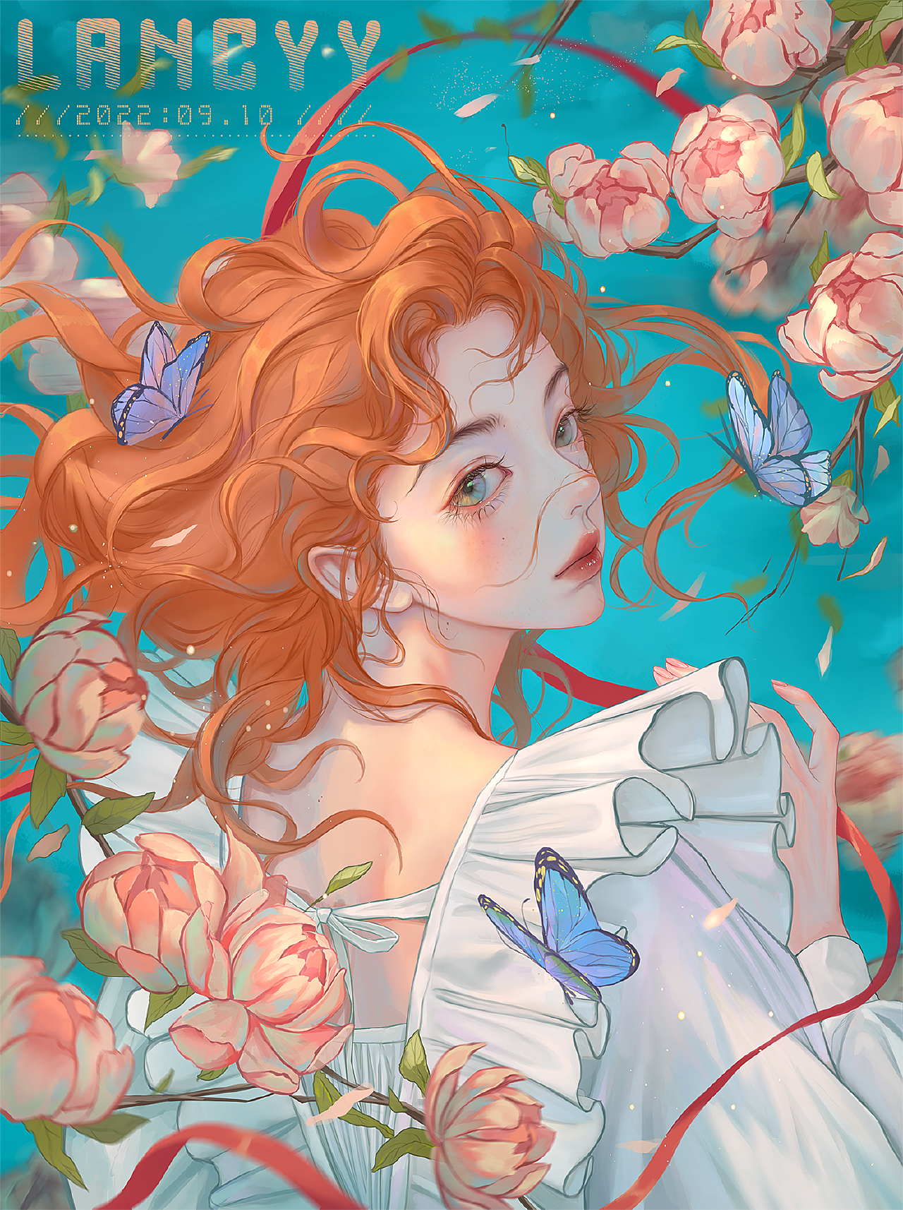 少女书封插画-古次元