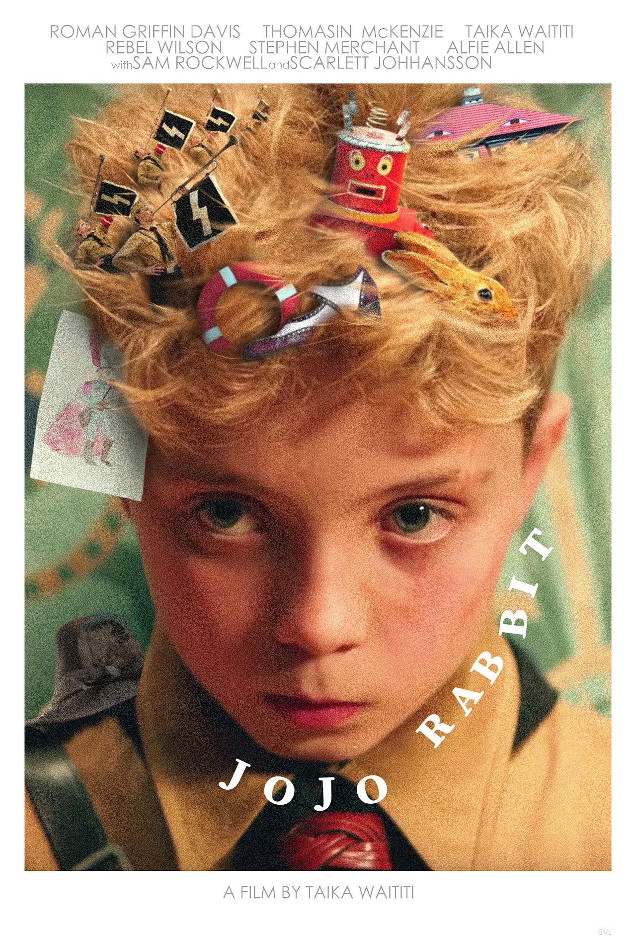 电影《乔乔的异想世界》自制海报