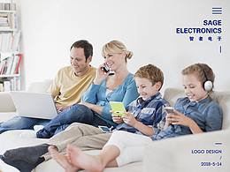 SAGE智者电子品牌设计方案