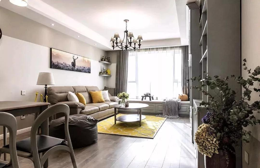 110㎡簡(jiǎn)約美式家裝案例（圖ZMTQxNTIzNTM2） - 家裝設(shè)計(jì) - 站酷設(shè)計(jì)師家裝GCC原創(chuàng)素材 - 站酷ZCOOL