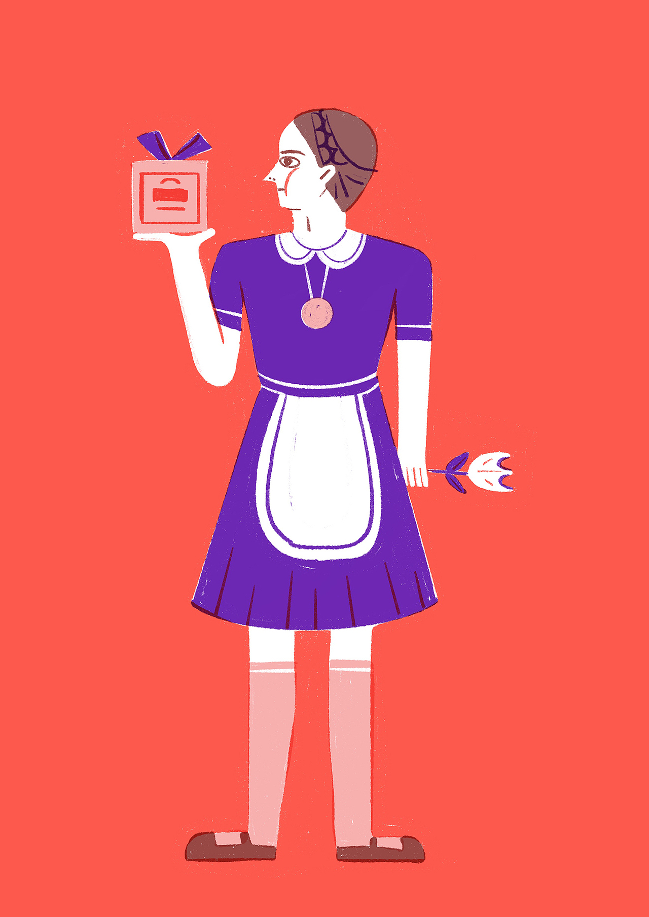 换装翻翻书——《布达佩斯大饭店》（图ZMjQyMDk0MDYw） - 创作习作 - 站酷设计师是画画的圈圈原创素材 - 站酷ZCOOL