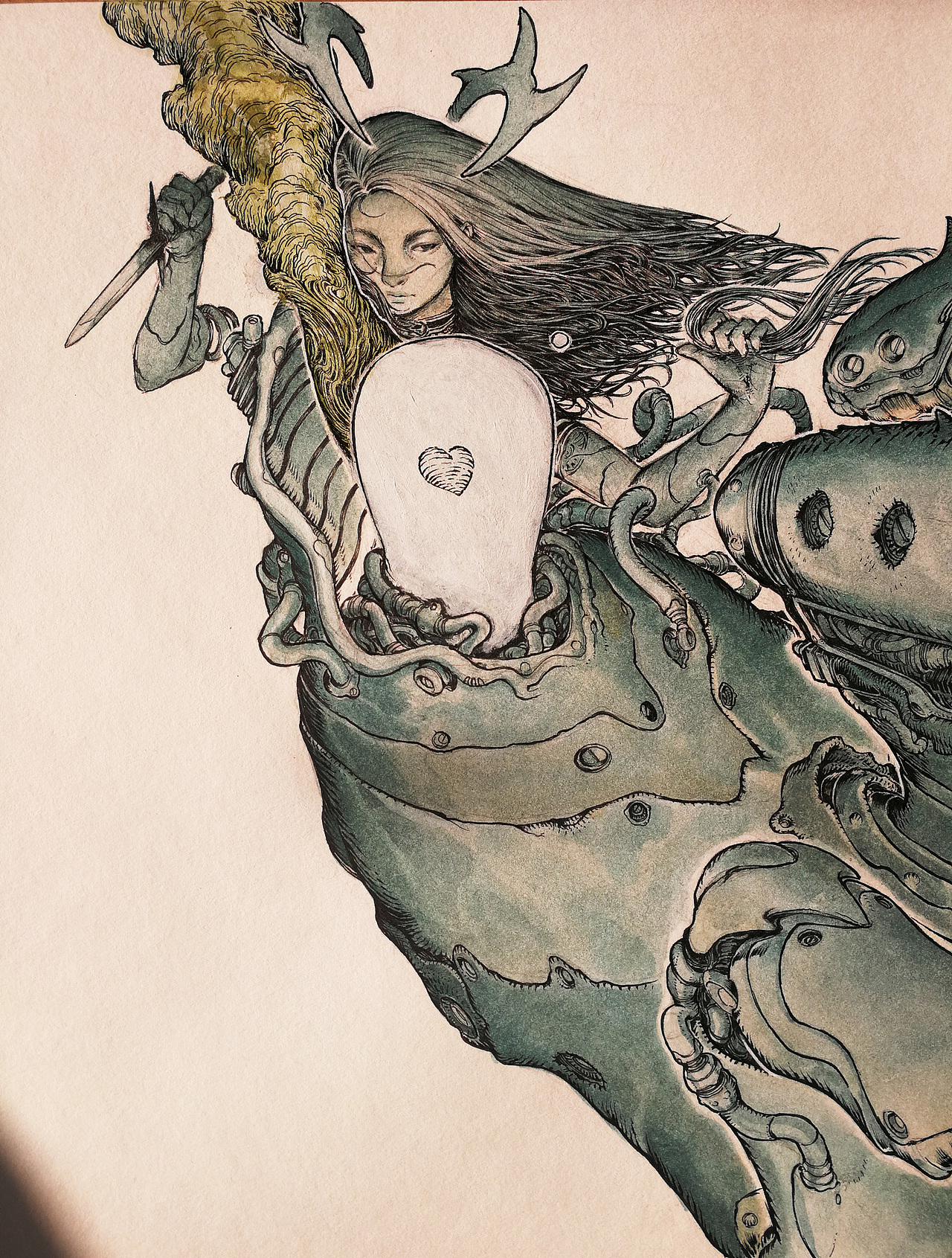 Determination 決心 2019-01（图ZMTk4MDc1MDIw） - 艺术插画 - 站酷设计师我的药呢原创素材 - 站酷ZCOOL