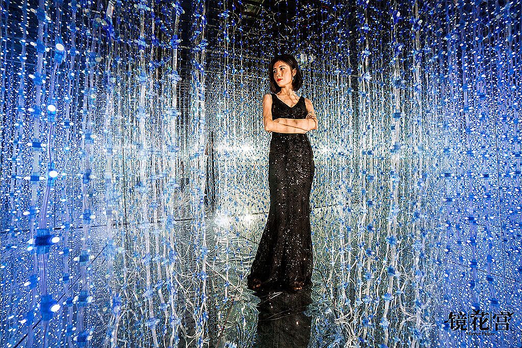 夜游发光产品 镜花宫 呼吸森林 光影艺术展