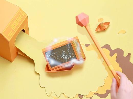 手工纸模动画-家居家电