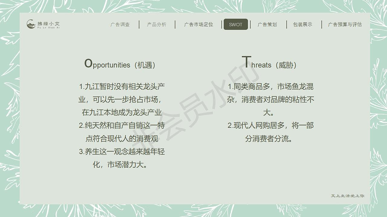 拂绿小艾(艾草包,企业转型策划)