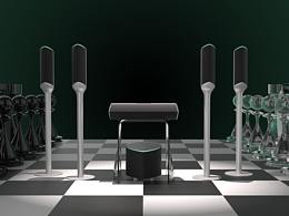 場景搭建-產(chǎn)品場景效果渲染