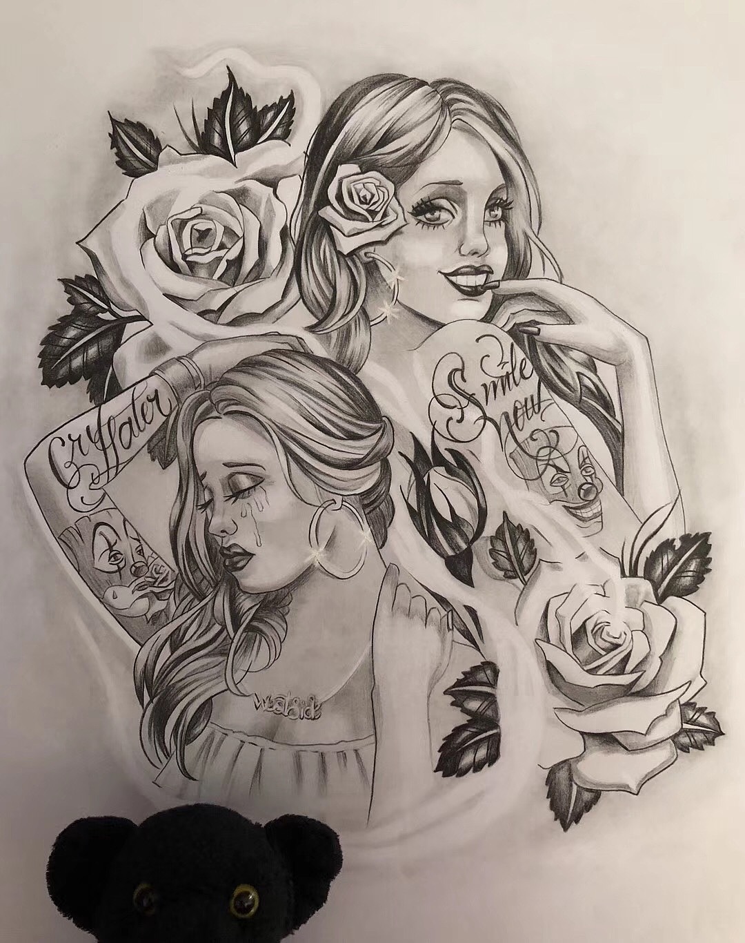 💥人 玫瑰 素描练习（图ZMTQyODc4MjUy） - 艺术插画 - 站酷设计师DoubleTwoo原创素材 - 站酷ZCOOL