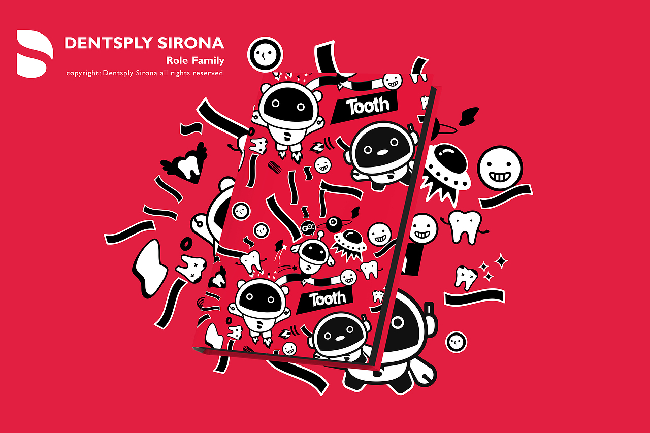 DS登士柏西诺德卡通IP吉祥物-三小只牙齿护卫队（图ZMjIzMjE1MDUy） - IP形象 - 站酷设计师1989百万创意无限原创素材 - 站酷ZCOOL