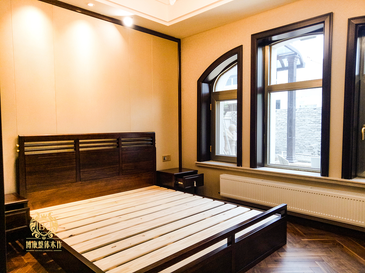 博康整体木作分享:汤逊湖壹号别墅全屋整木定制案例