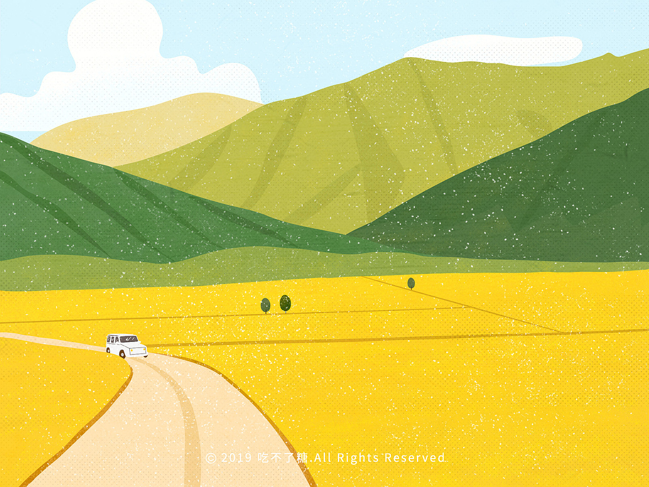 春夏秋冬（图ZMTY2NjQ0OTQ4） - 创作习作 - 站酷设计师吃不了糖原创素材 - 站酷ZCOOL