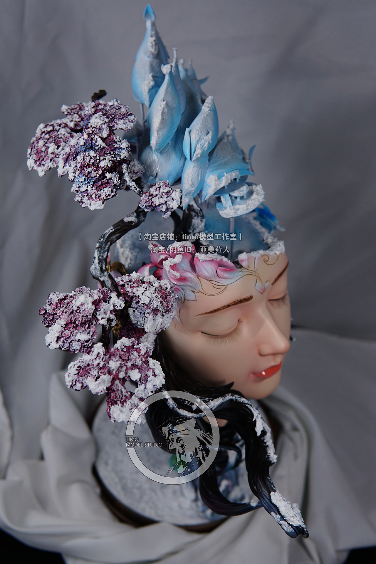 桃花島 春芒 春雪（圖ZMjcwMzk5ODQ4） - 手辦/模玩 - 站酷設(shè)計(jì)師Timo模型工作室原創(chuàng)素材 - 站酷ZCOOL