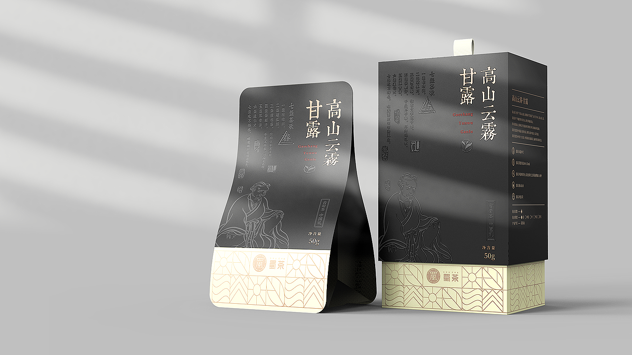 蜀茶高端茶包装设计(图ZMjc3ODMwOTAw) - 包装 - 站酷设计师章鱼摆摆原创素材 - 站酷ZCOOL