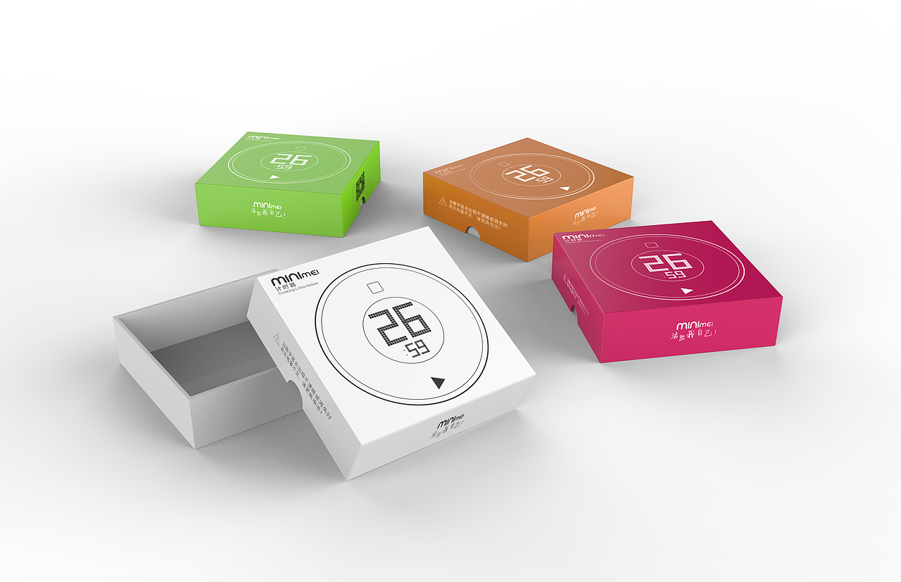 智能计时器包装设计/包装设计