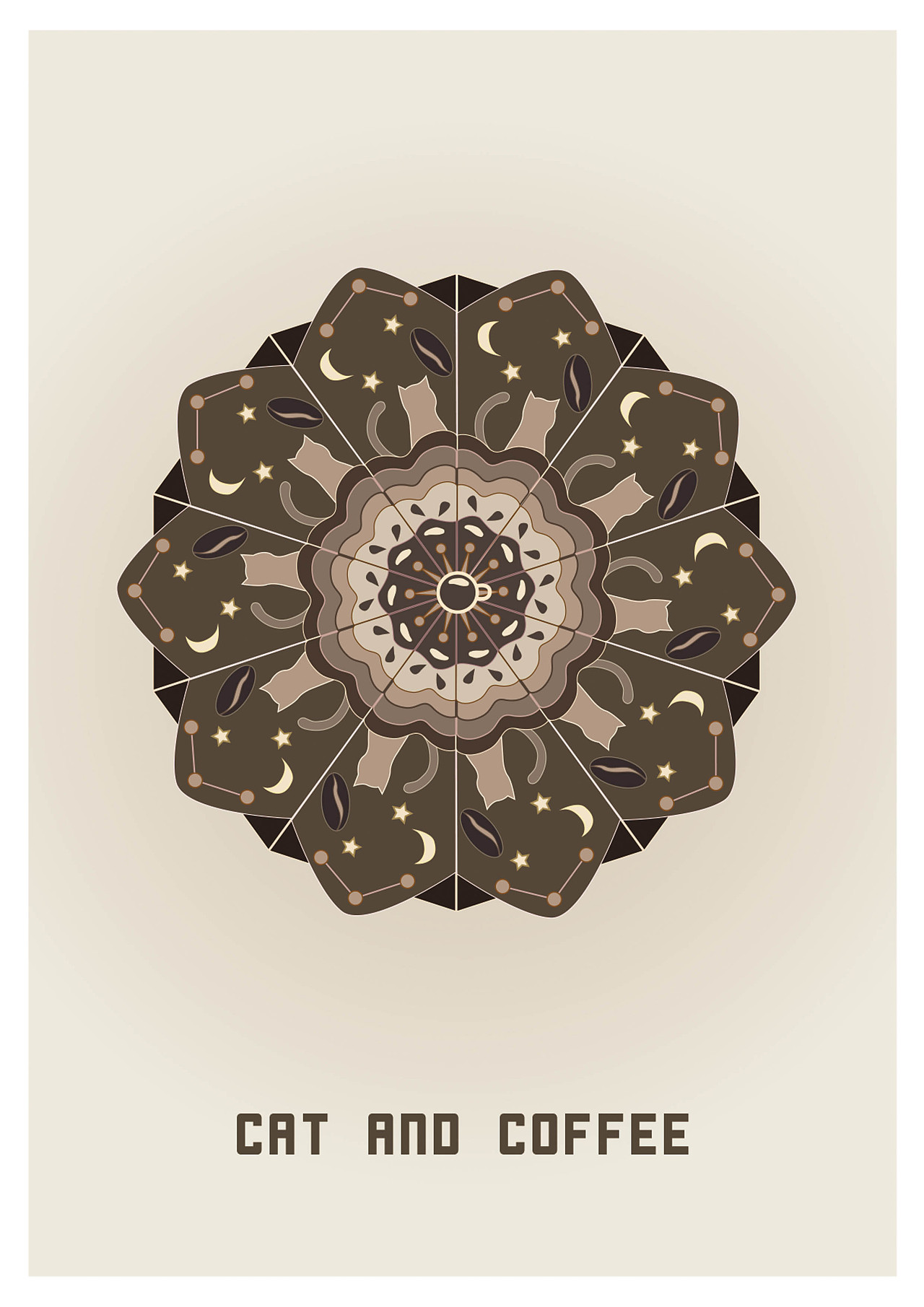 万花筒图案设计系列/平面|平面|海报|七沐十九 - 原创作品 - 站酷