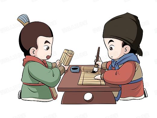 国学漫画书籍插图