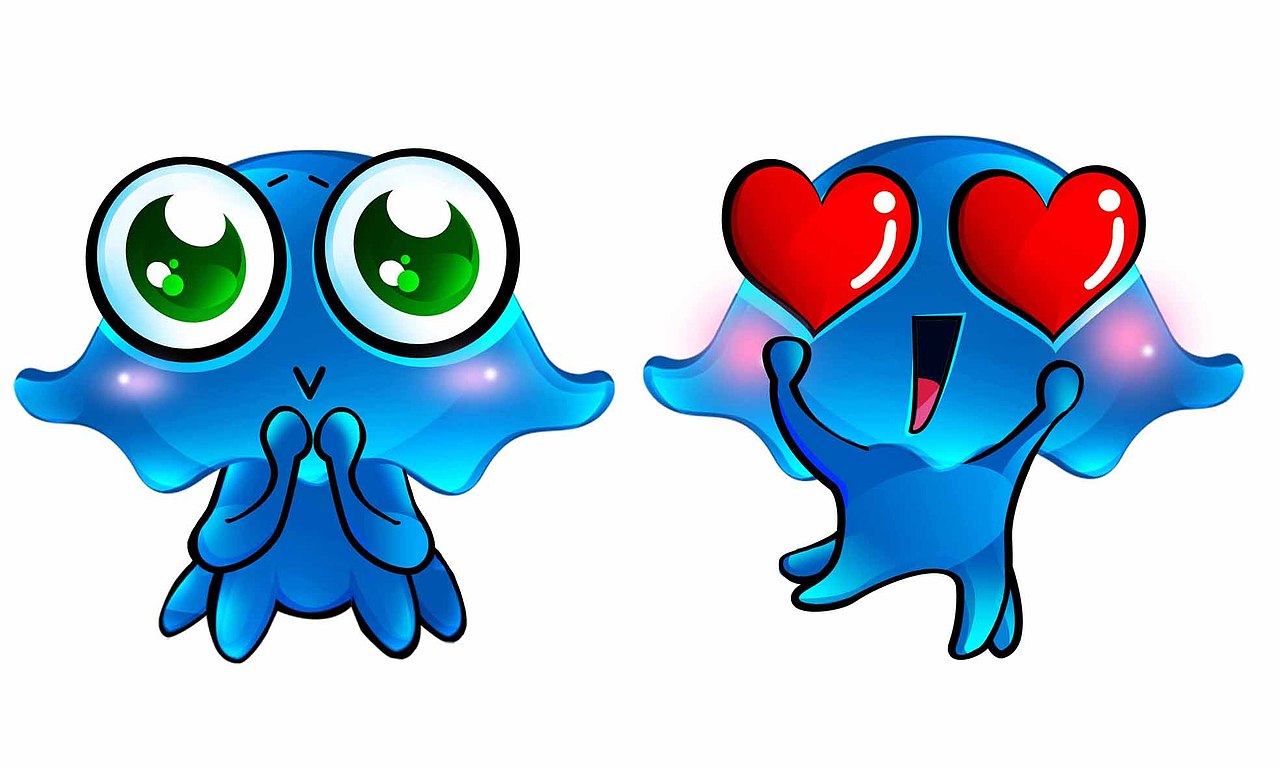 中信庐山西海水母吉祥物