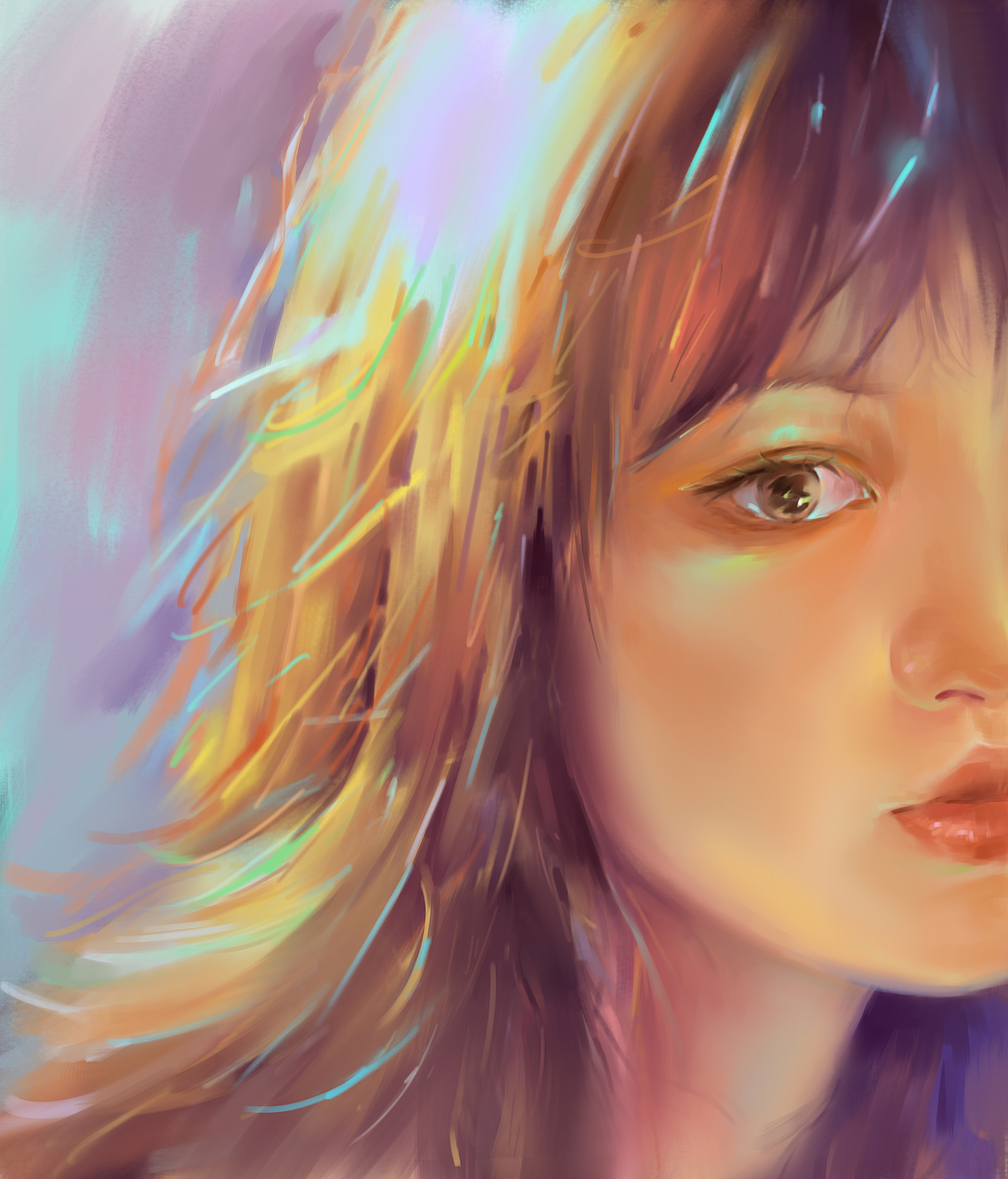 20年冬日第一张厚涂（图ZMjM0NzA4OTE2） - 创作习作 - 站酷设计师cynic_辣椒水原创素材 - 站酷ZCOOL