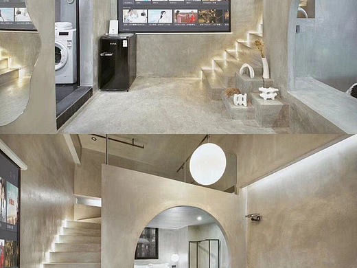 住洞穴水泥房❓工业侘寂风loft民宿超酷