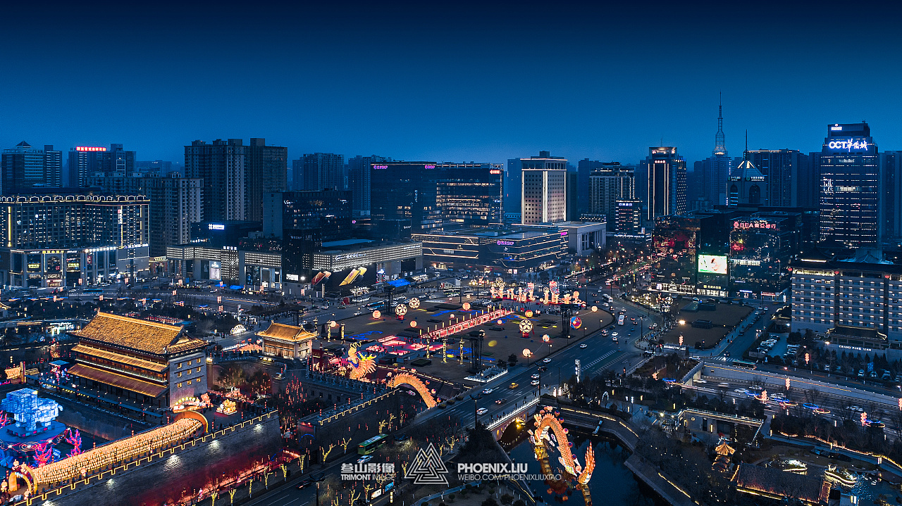 西安skp夜景照明