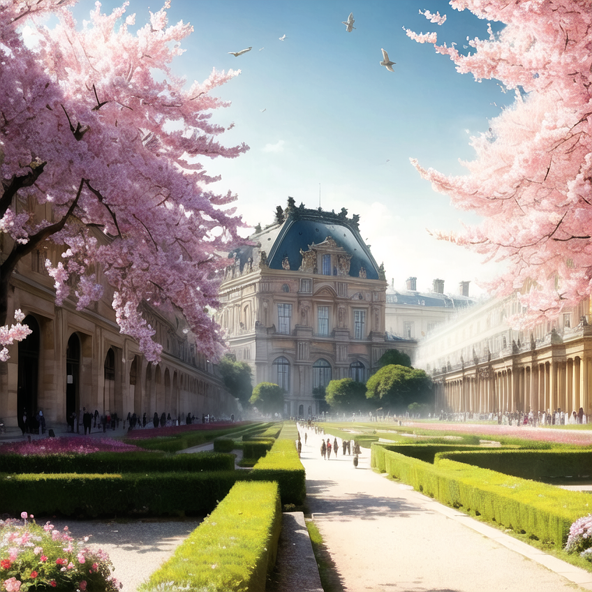 卢浮宫漫画风滤镜（图ZMzczNDY5MzAw） - 绘画 - 站酷设计师小猫猫头原创素材 - 站酷ZCOOL