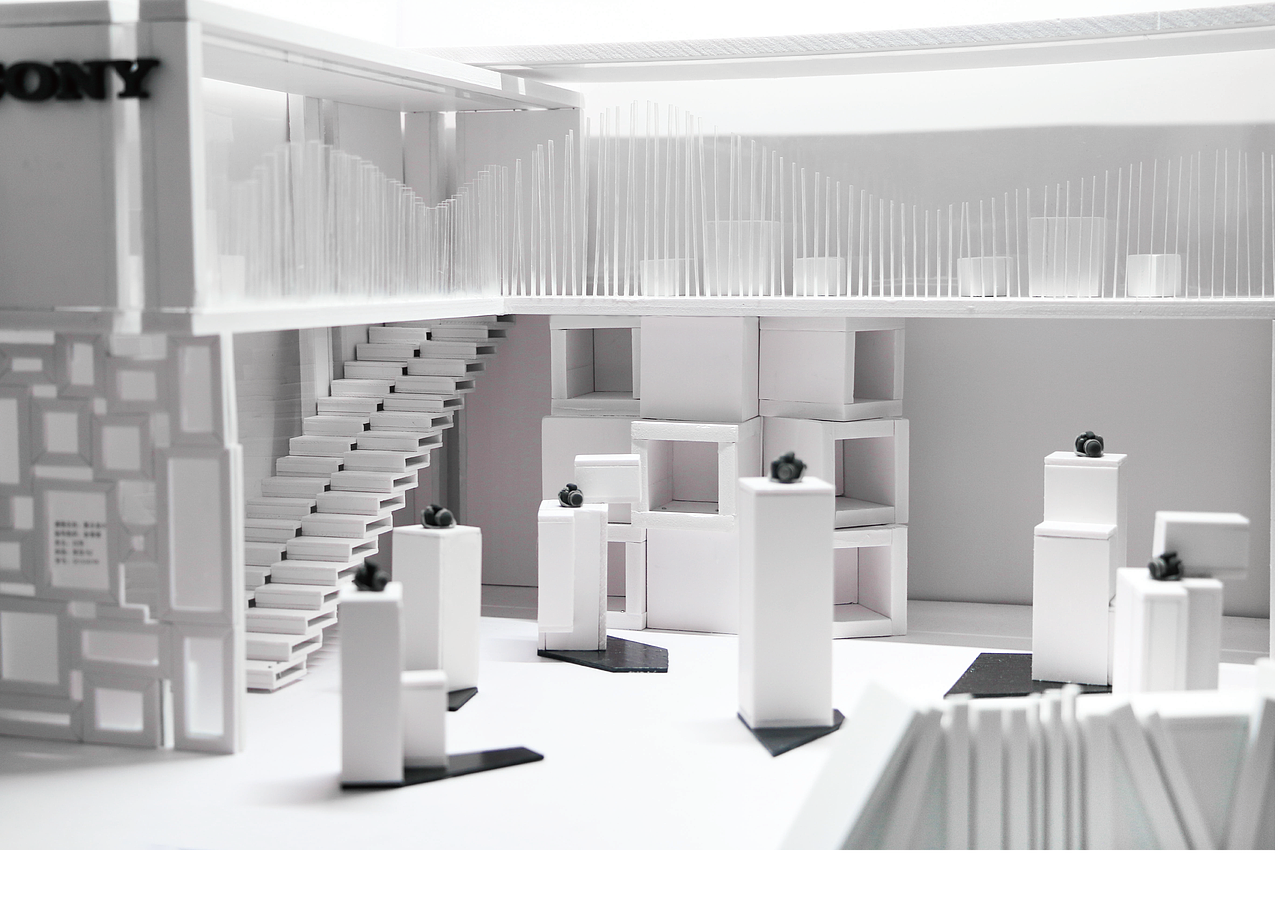 展示设计模型sony