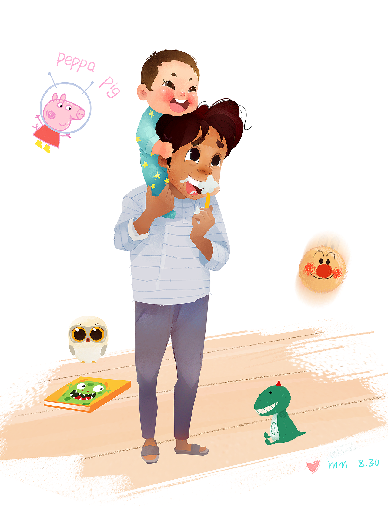 儿童插画（图ZMTQwOTkxMTI0） - 儿童插画 - 站酷设计师zmmy66原创素材 - 站酷ZCOOL