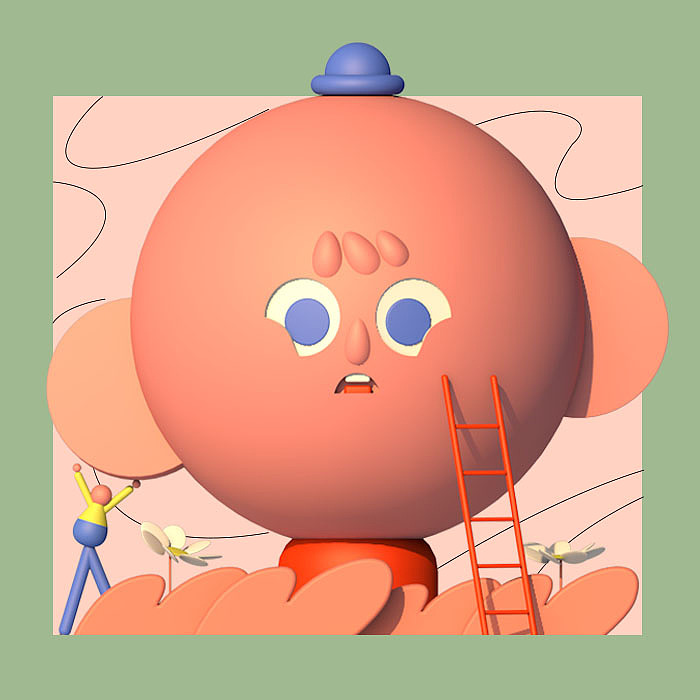 C4D建模练习（图ZMTk0NDE0NDE2） - 动画/影视 - 站酷设计师Lee廴c原创素材 - 站酷ZCOOL