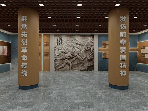 革命烈士 墙面造型