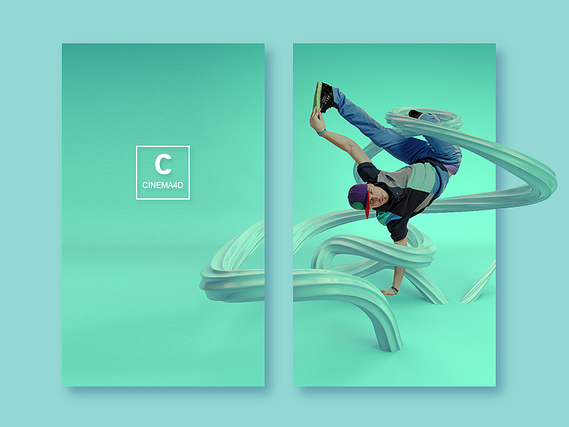 C4D制作流动的线条感谢@白无常（图ZNTgyODY0NzY=） - 其他三维 - 站酷设计师夏目友人原创素材 - 站酷ZCOOL