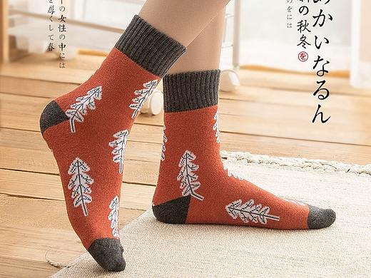 保暖冬季袜子女