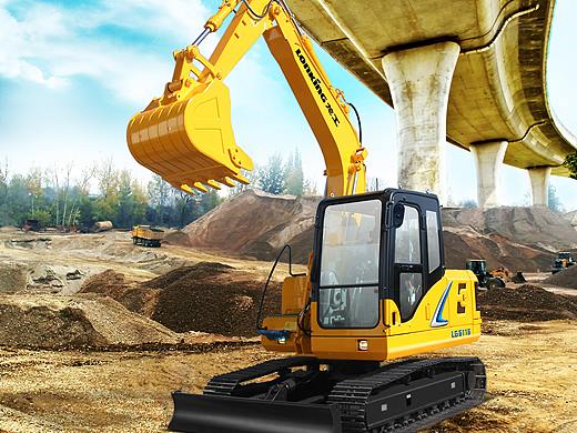 挖掘机单页底图