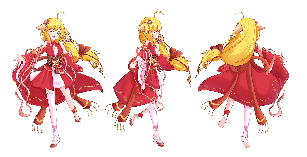 手办模型三视图