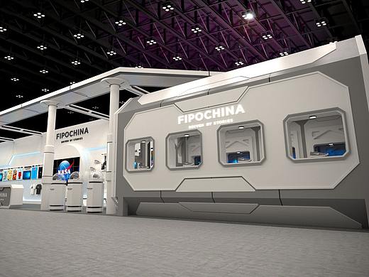 授权展FIPOCHINA特装展台设计