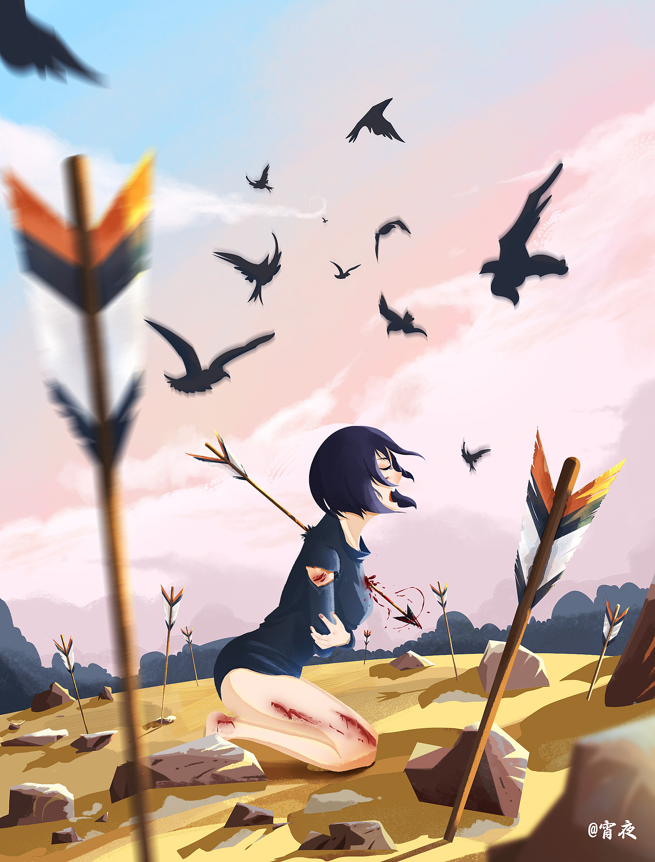 4月和5月（图ZMjExNjQxNjM2） - 创作习作 - 站酷设计师胡撸娃原创素材 - 站酷ZCOOL